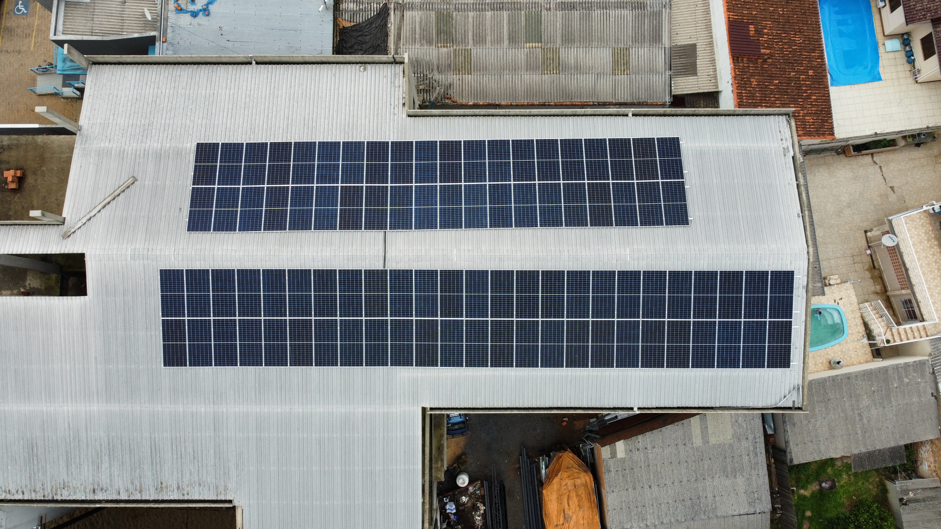 Projeto solar realizado 2